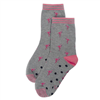 Sophie Allport Ladies Socks - Flamingo 1